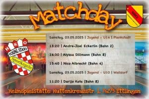 🔵Landesmeisterschaften der Jugend in Plankstadt und Walldorf🔵