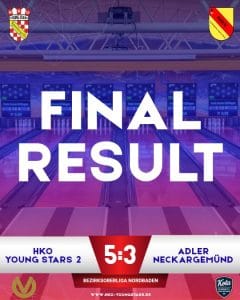 +++ Zweite gewinnt im Krimi mit 5:3 über Adler Neckargemünd I